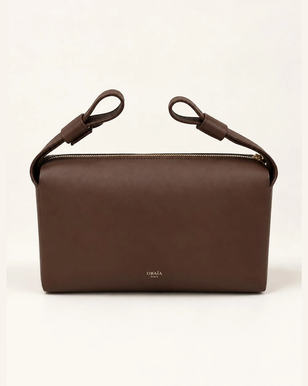 Sac MILA brun grainé